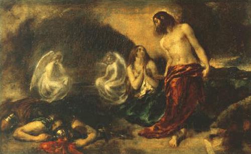 William Etty Christ Appearing to Mary Magdalene after the Resurrection Spain oil painting art
